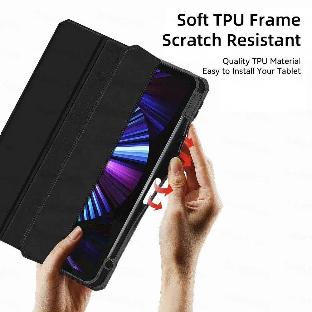 Color: Blue, Size: seventeen - For ipad 10th generation case iPad Air 11 inch M2 Air 6 Air 5 4th 10.9 Pro 11 M4 Air13 M2 mini 7 6 10.2 7 8 9th Pro 11 12.9 case