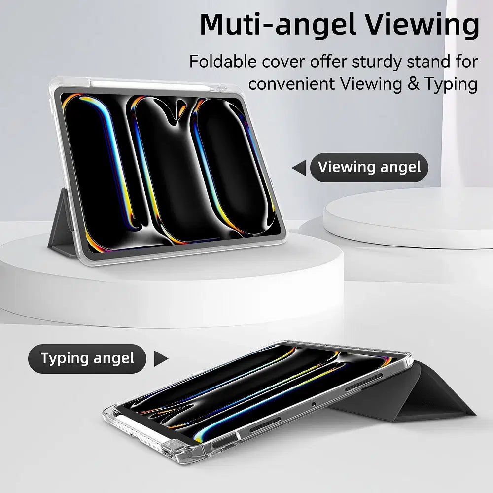 Color: green, Size: seventeen - For iPad Air 5 Case 2024 Air 6 11 iPad Pro 11 12.9 13 10 Gen 10.2 9th 8th 7th 9.7 6th 5th Mini 7 6 Smart case with pen Holder