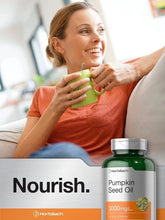 Horbaach Pumpkin Seed Oil Capsules 3000mg – 120 Softgels