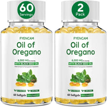 Oil of Oregano with Black Seed Oil – 6000mg | 120 Capsules